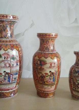 Набор китайских ваз1 фото