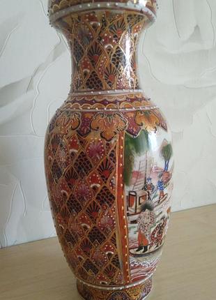 Ваза китайская, ручная роспись. 2