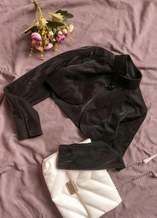 Чорне болеро белеро з люрексом