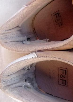 Кеды f&f кеды f&f 5