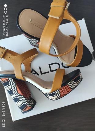 Босоножки  aldo рр. us 7.5\24 см1 фото