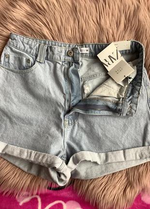 Шорти мом fit zara розм. 42