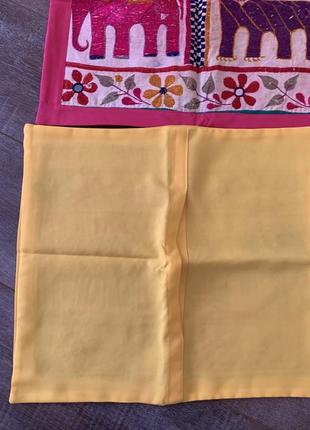 Декоративні наволочки ручна вишивка набір5 фото