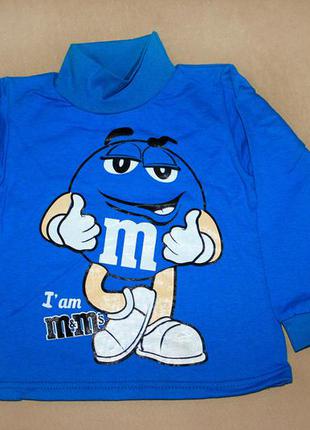 Гольф m&m. колір: синій.