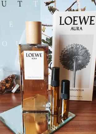 Loewe aura pink magnolia отливант духов,духи на распив