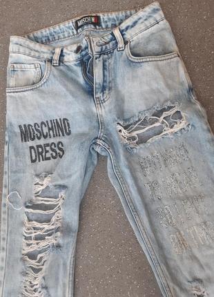 Стильные рваные джинсы 🔥5 фото