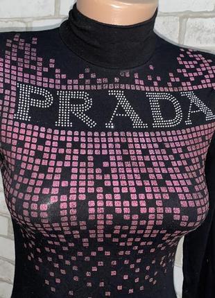 Женский гольф водолазка  prada  made in italy 🇮🇹