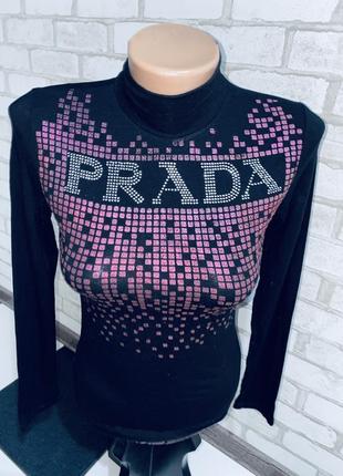 Жіночий гольф водолазка prada made in italy 🇮🇹7 фото