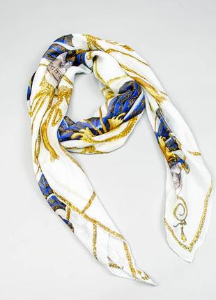 Фирменный шелковый платок alexander mcqueen.большое парео.шаль.плантин