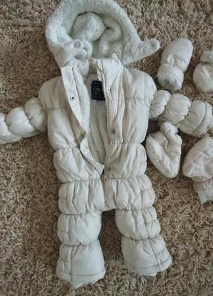 Дитячі теплі зимові комбінезони