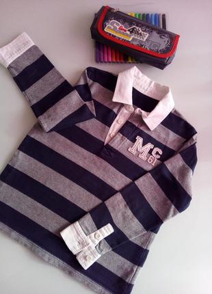 Трикотажная рубашка mother care на 6-7 лет