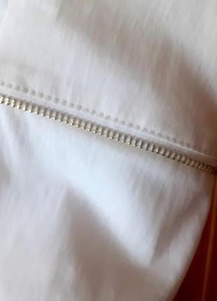 Белый стретчевый пиджак6 фото