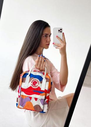 Рюкзак Fjallraven kanken рюкзак портфель фьялравен канкен мини разноцветный