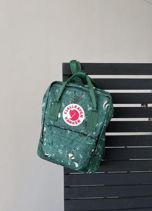 Рюкзак fjallraven kanken mini портфель фьялравен канкен мини зеленый3 фото