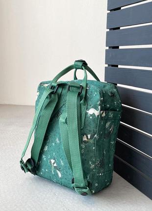 Рюкзак fjallraven kanken mini портфель фьялравен канкен міні зелений2 фото
