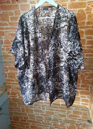 Пляжна накидка туніка кімоно l-xl розмір
