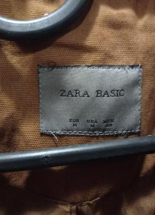 Куртка кожаная,zara basic2 фото