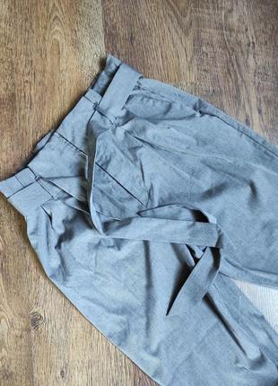 H&m бтюки с высокой посадкой, мом, школьные, офис, с завышенной талией