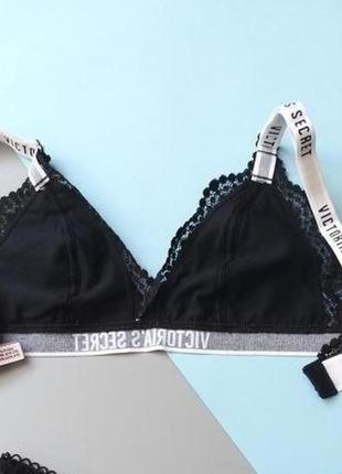 Victorias secret браллет бюстгальтер bralette victoria виктория сикрет xs3 фото