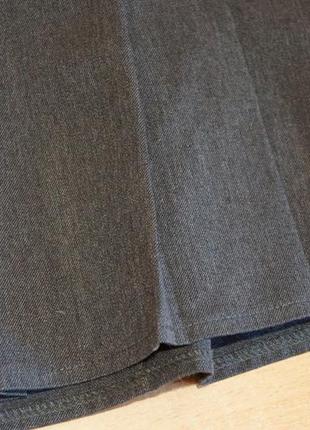 M&s юбка в складочку 9-10 лет классическая школьная спідниця  класична шкільна7 фото