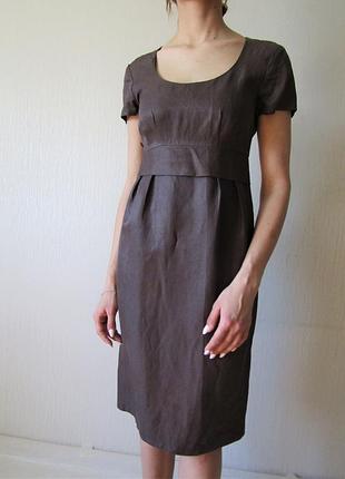 Платье миди лен boden размер s
