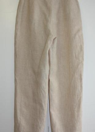 Льняные брюки, кюлоты, летние широкие лен gerry weber2 фото