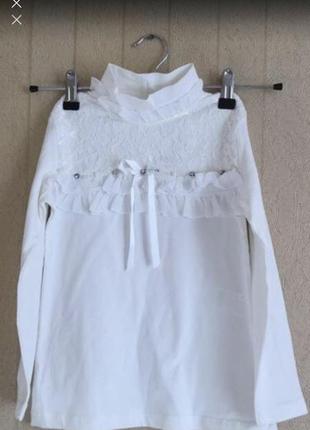 Трикотажна блуза для дівчинки на зріст 122-1282 фото