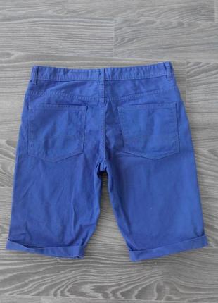 Коттоновые мужские длинные шорты; denim co; l8 фото