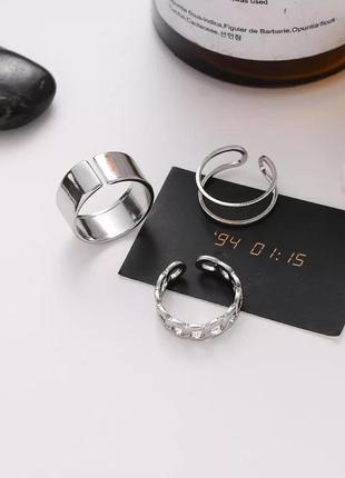 Набір кілець стильні кільця 5