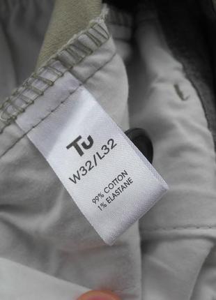 Штани штани слакси чінос tu clothing premium 32/32 ( нове ) england7 фото