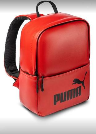 Червоний рюкзак puma2 фото