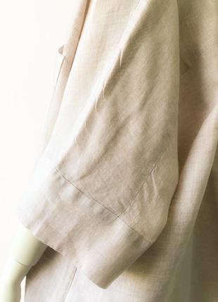 Сорочка вільного крою з натурального льону (100%) бренду h&m5 фото