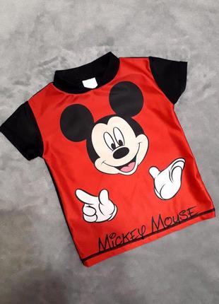 Купальная пляжная солнцезащитная футболка