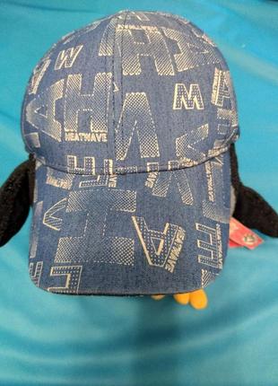 Бейсболка на мальчика на объём головы 53-55 см