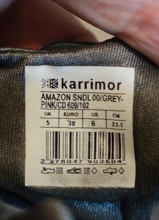 Стильні трекінгові сандалі karrimor aruba hiking sandals англія 39 1/2 р6 фото