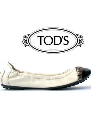 Tod's балетки  оригинал! р.37,5