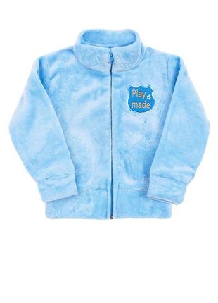 Кофта плюшева фліска на блискавці