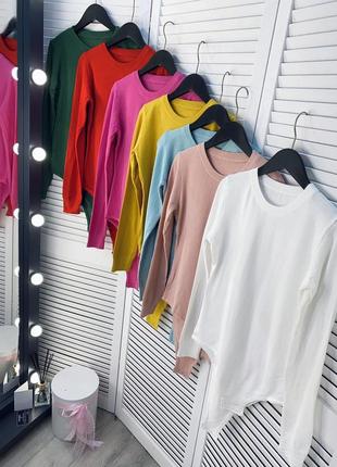 Гольф жіночі боді на довгий рукав в рубчик 🍒