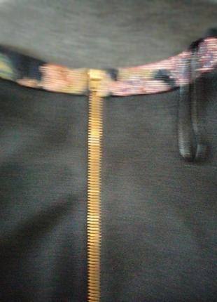 Плаття - футляр george, ліф - трикотаж, спідниця - кольоровий твід, розм. 12/48/м6 фото