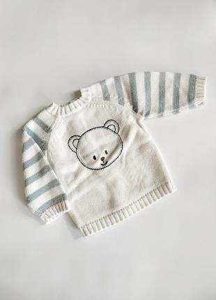 В'язаний светр kimbaloo на малюка 6 міс, розмір 68