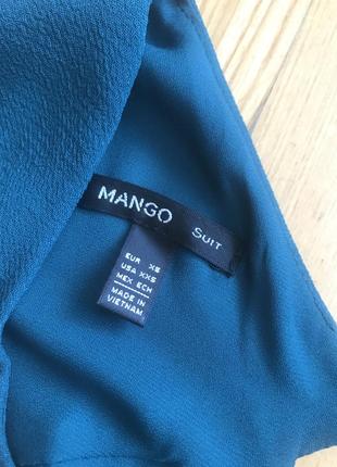 Коротеньке темно-зелене плаття від mango3 фото