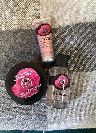 The body shop british rose set | боди шоп набор британская роза