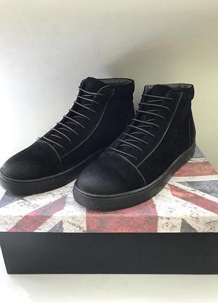 Черевики шкіряні кеди english laundry 43р 28,7 см