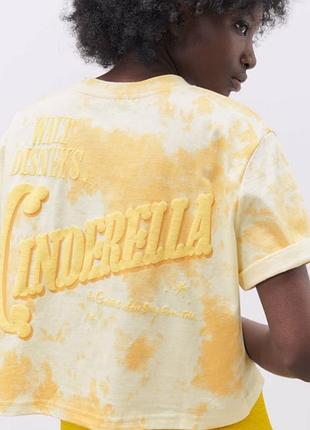 Футболка с принтом тай-дай zara disney.