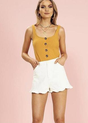 Топ в рубчик з гудзиками