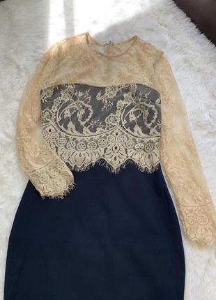 Платье миди zara mango