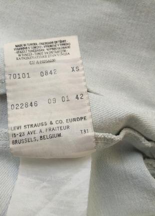 Джинсовка джинсовая курточка levis 8