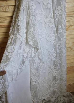 Ажурне плаття весільне коктельне4 фото