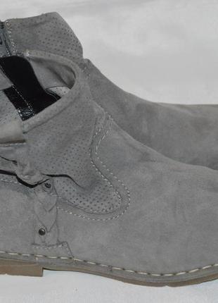 Ботинки замш marc німеччина розмір 39 40, черевики