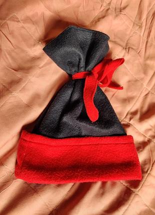 Флисовая демисезонная шапочка, шапка